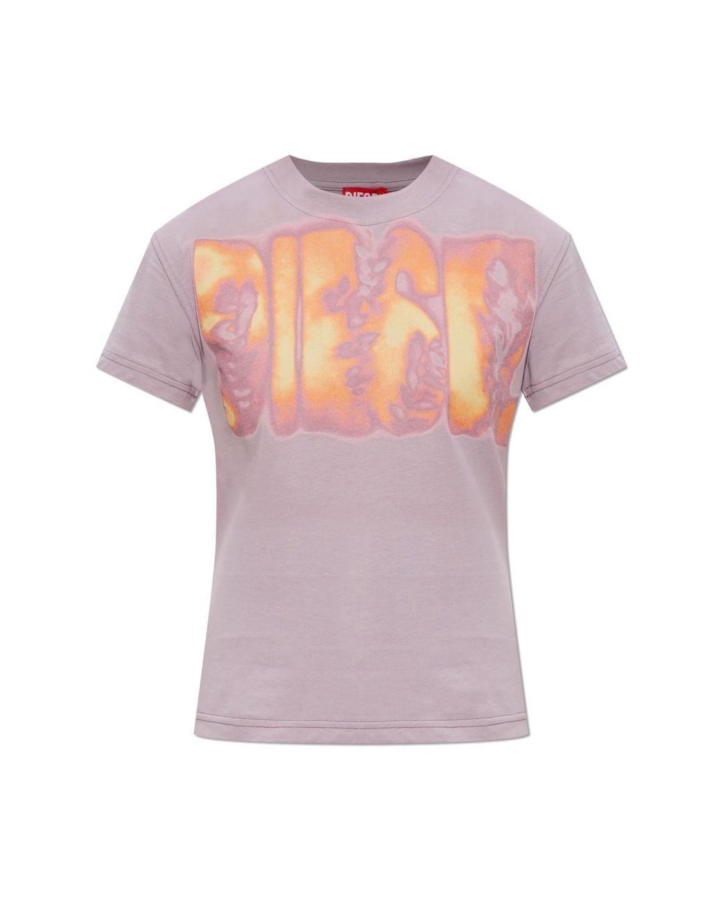 DIESEL Pink T-Shirt 'T-Ila-Aa3'