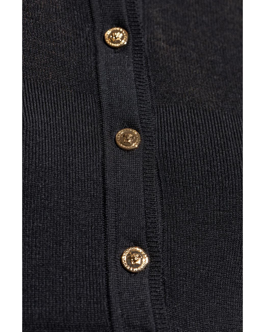 Versace Black Fitted Dress