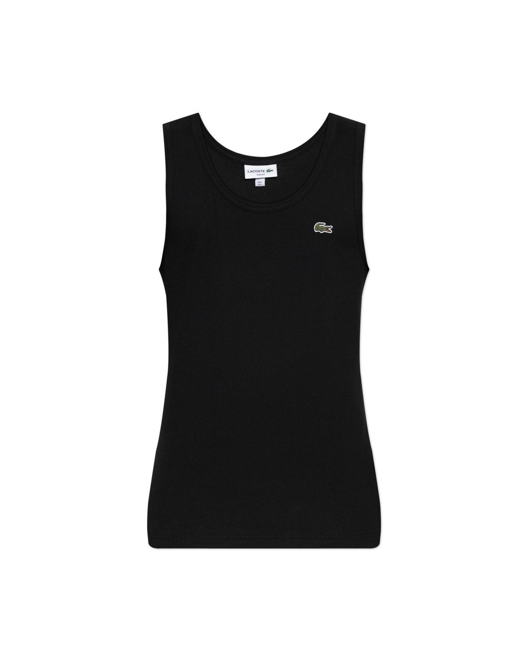 Lacoste Black Sleeveless T-Shirt for men