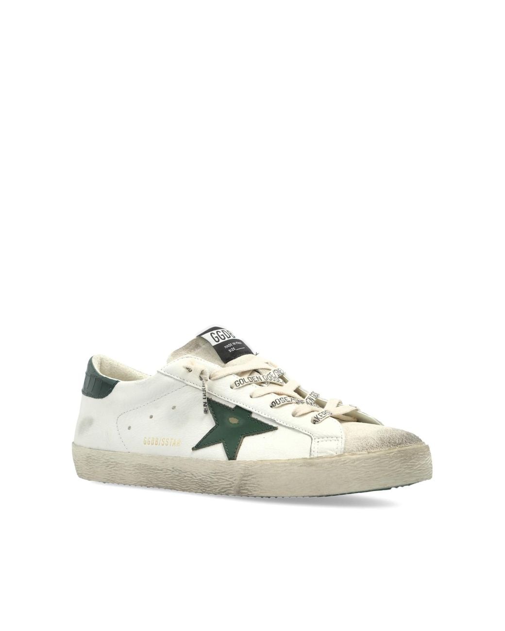 Golden Goose Deluxe Brand White 'Super-Star Classic With List' Sports Shoes for men