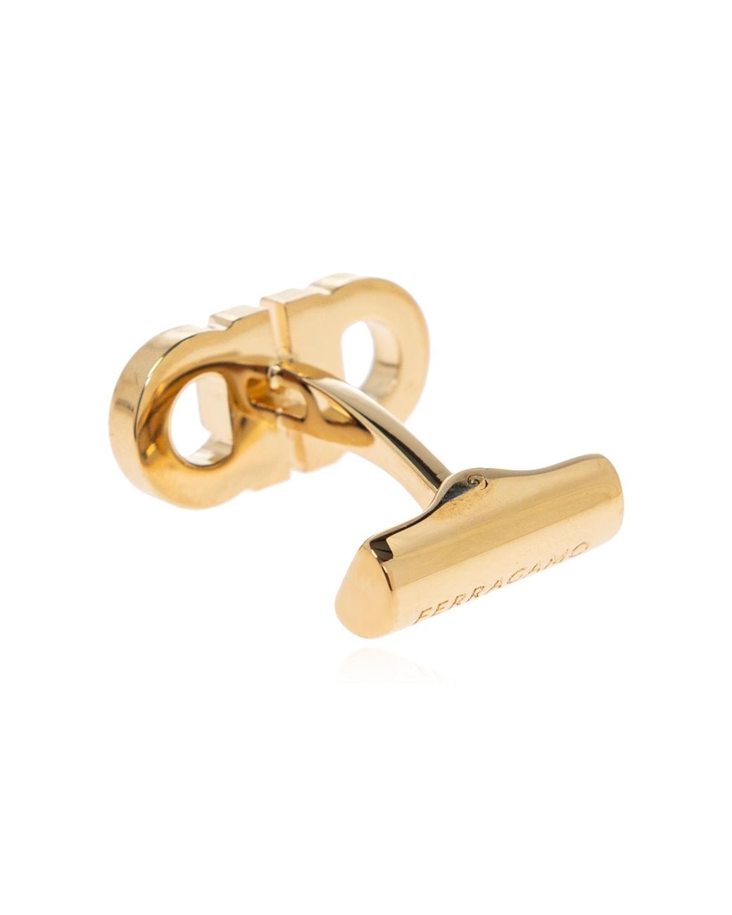Ferragamo Metallic Cufflink for men
