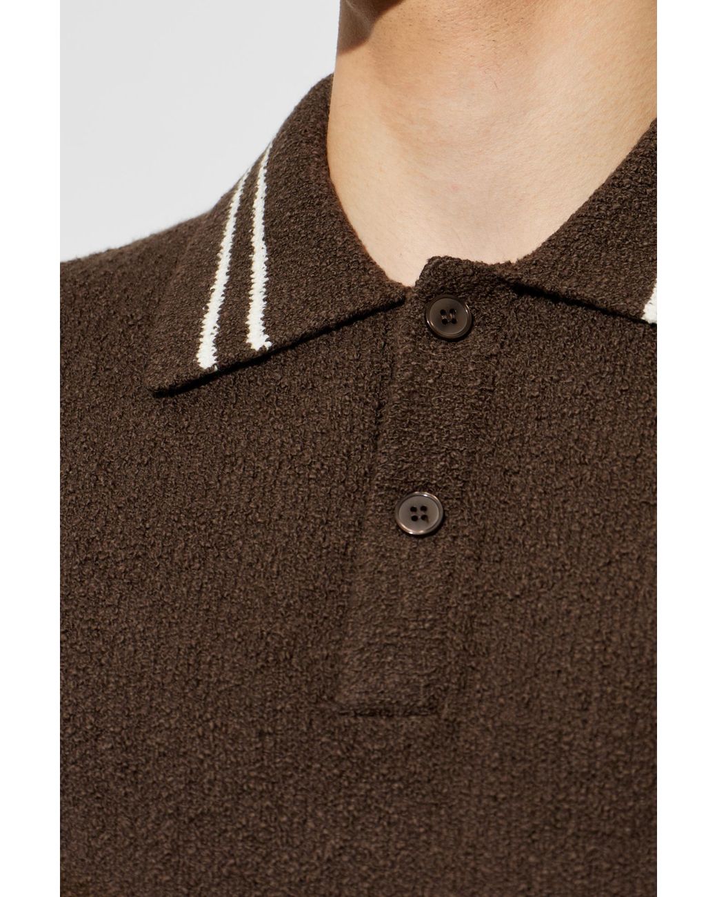 Samsøe & Samsøe White Polo "Sapedro" for men