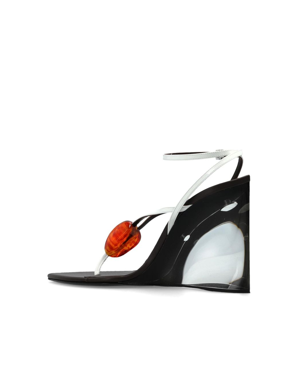 Alaïa White Wedge Sandals