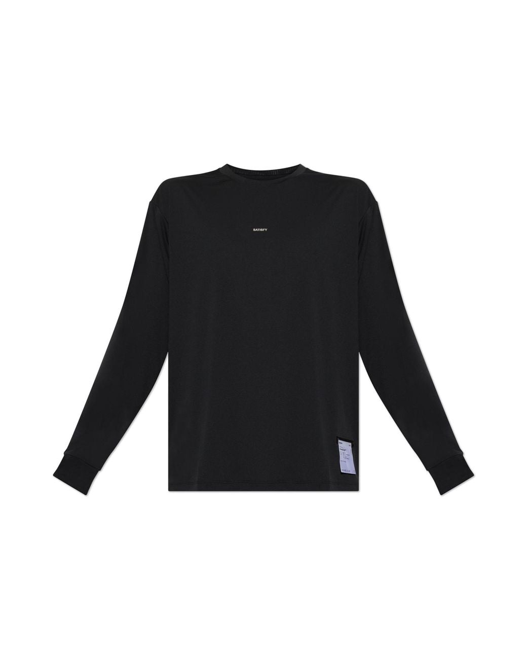 Satisfy Black Auralite T-Shirt for men