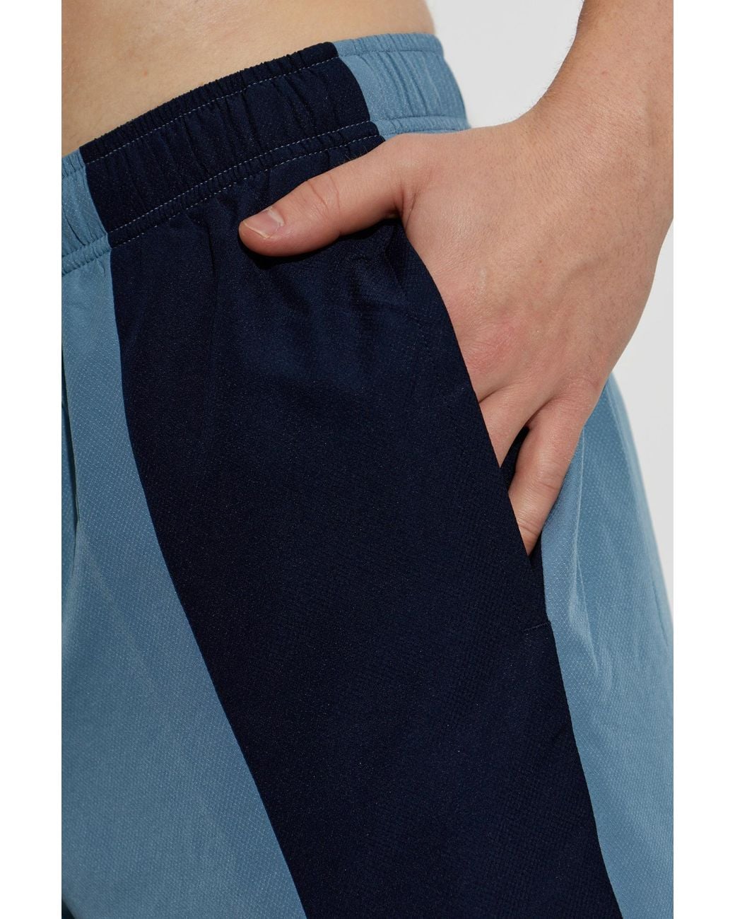 Lacoste Blue Logo Shorts for men