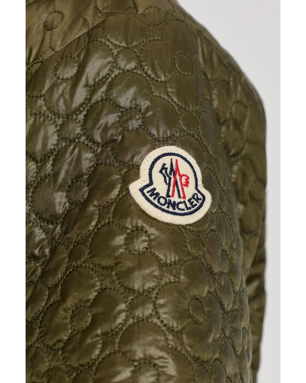 Moncler Green Quilted Shirt