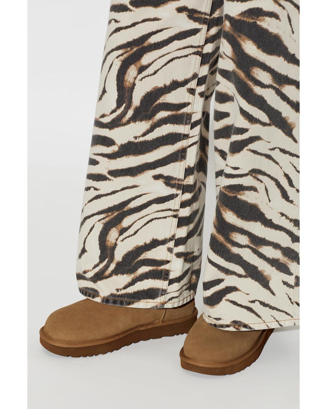 Ugg Brown 'Classic Micro' Snow Boots