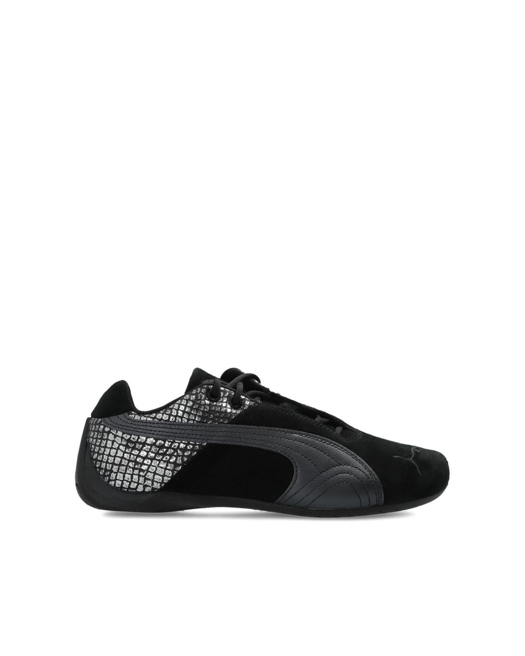 PUMA Black Sports Shoes "Future Cat Emboss"