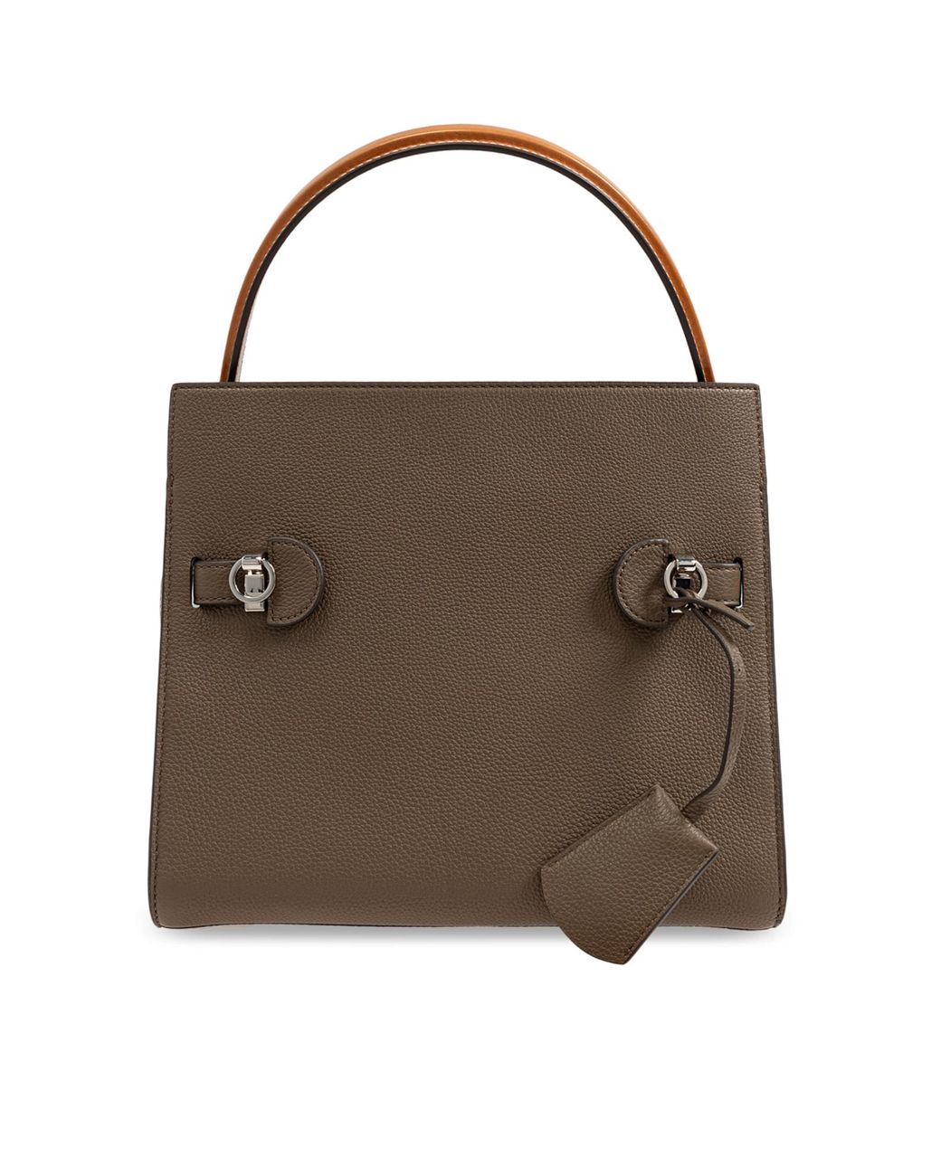 Tory Burch Brown Shoulder Bag Lee Radziwill
