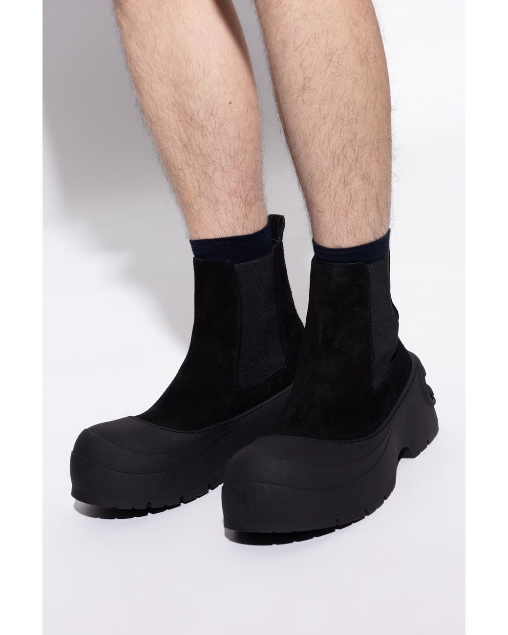 DIESEL Black Ankle Boots 'D-Donald Beatle' for men