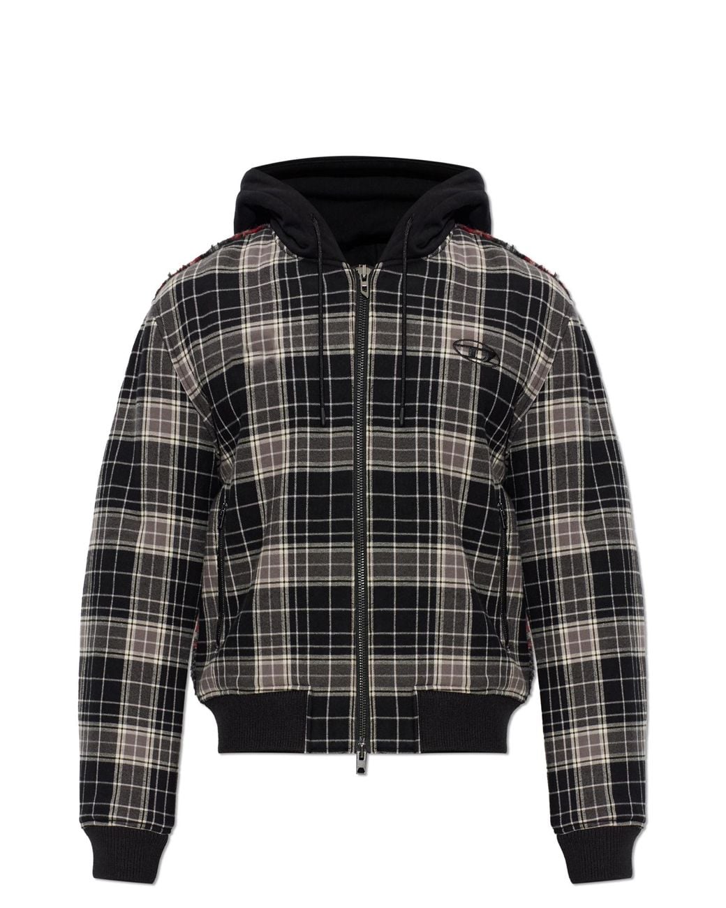 DIESEL Black Jacket 'W-Kunst' for men