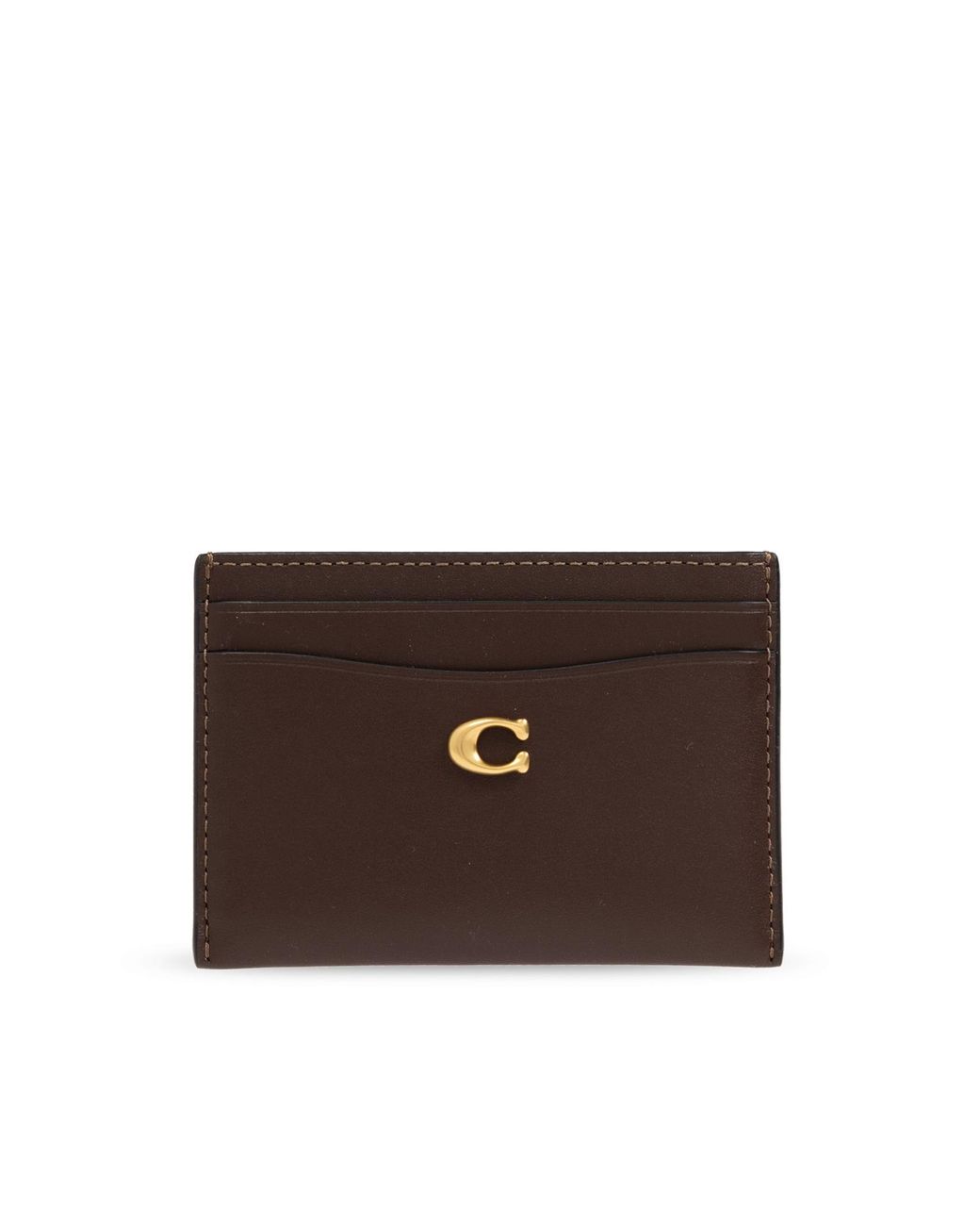 COACH Brown Card Case