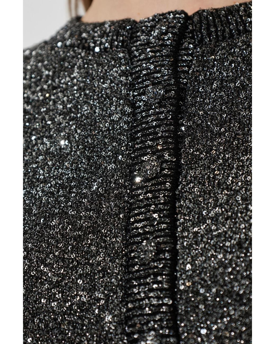 LoveShackFancy Black Cardigan 'Ferra'