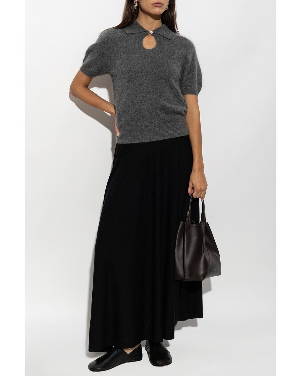 By Malene Birger Black Skirt 'Geri'