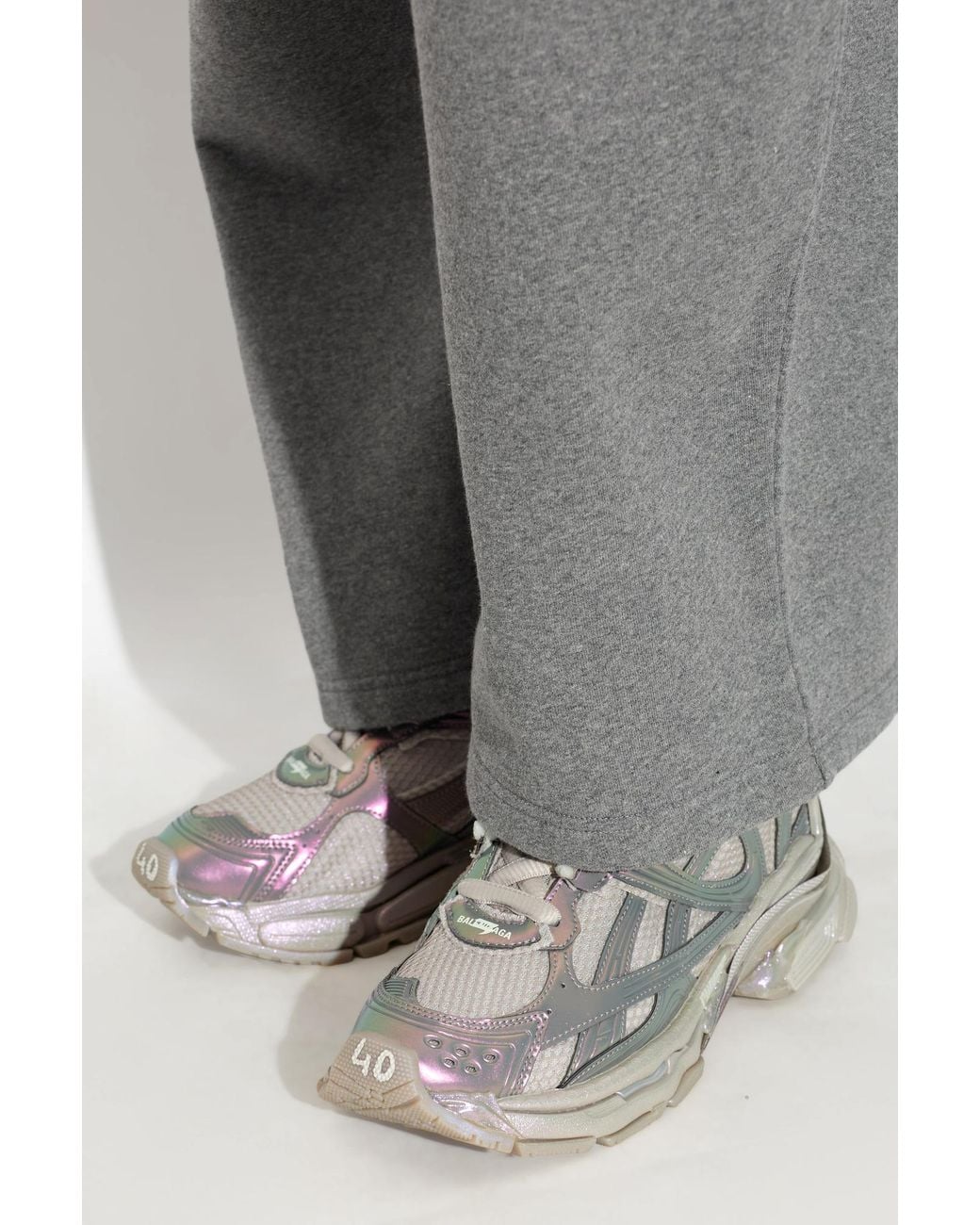 Balenciaga Brown 'Runner' Sneakers