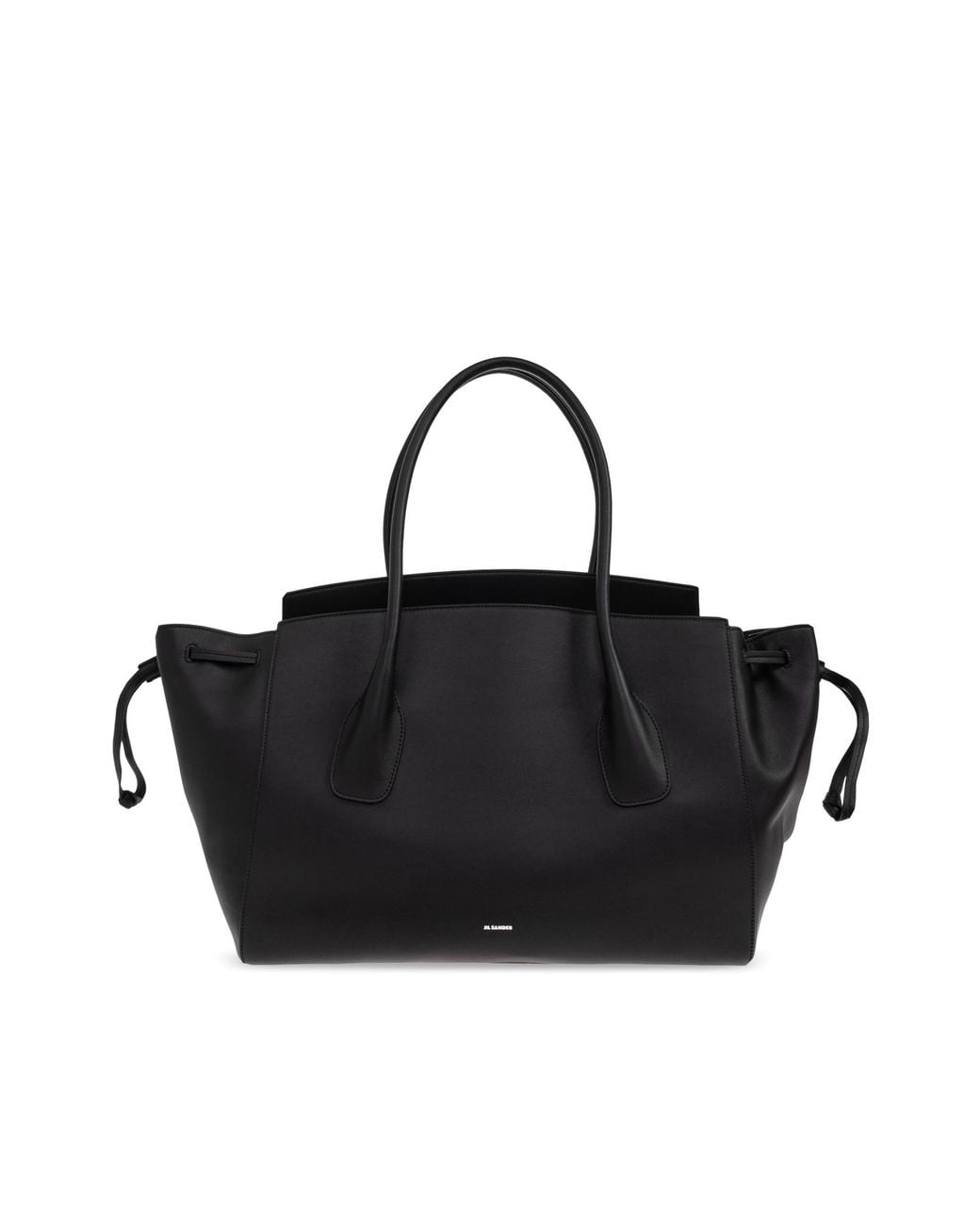 Jil Sander Black Shopper Bag