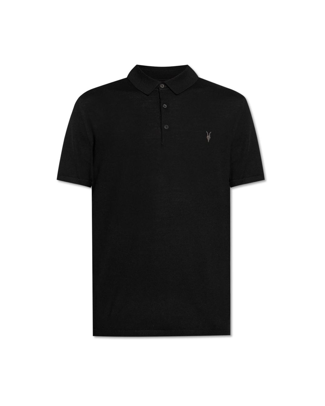 AllSaints Black Polo Mode for men