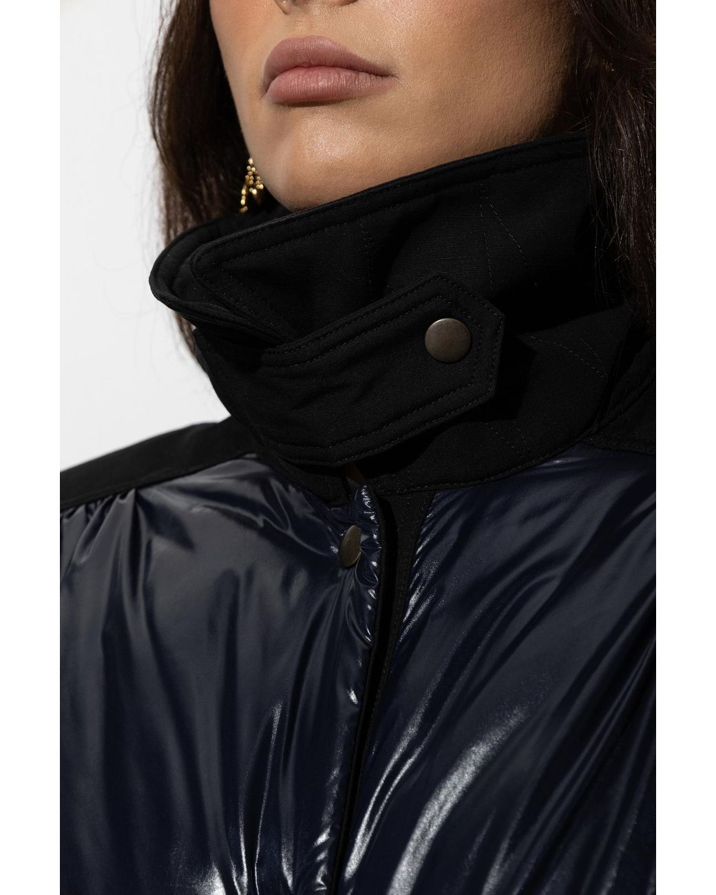 Chloé Black Quilted Coat