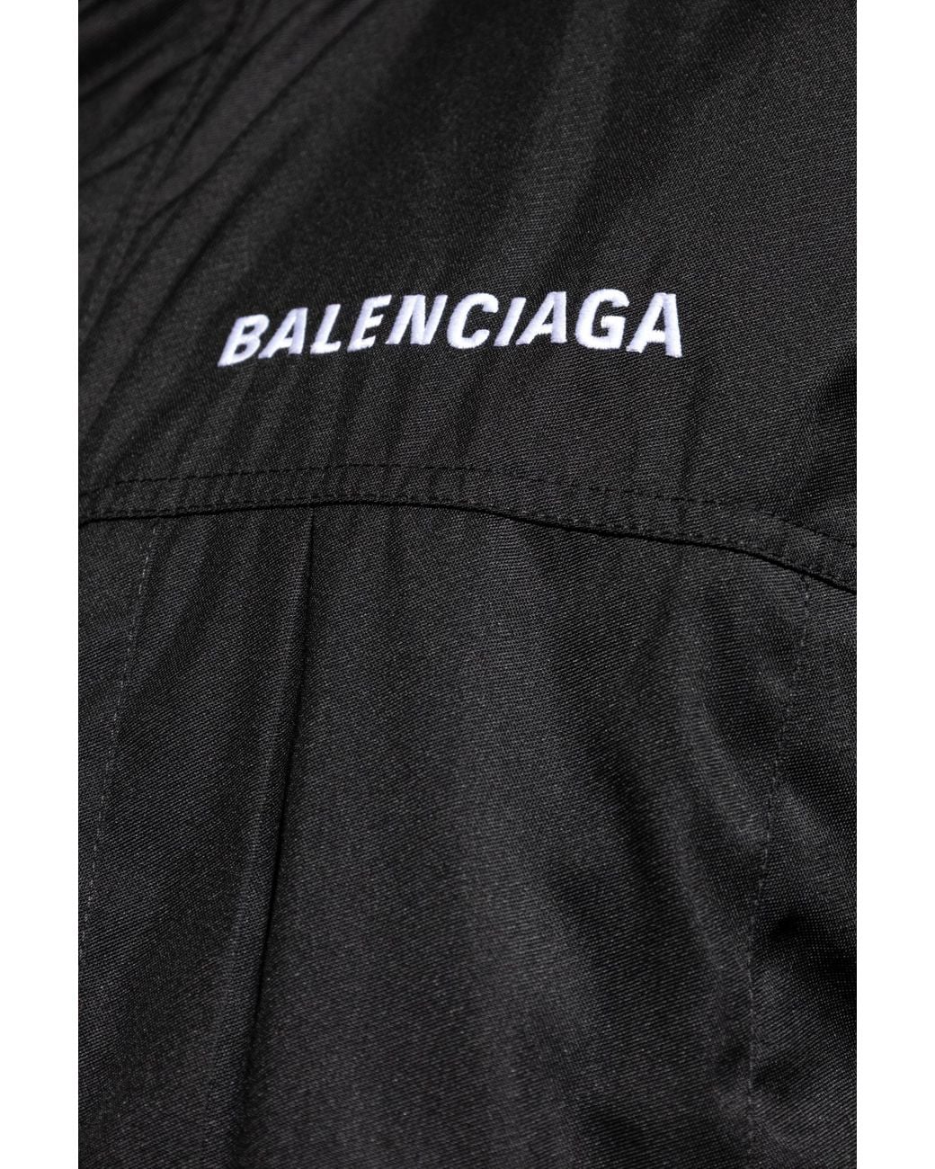 Balenciaga Black Reversible Insulated Jacket for men