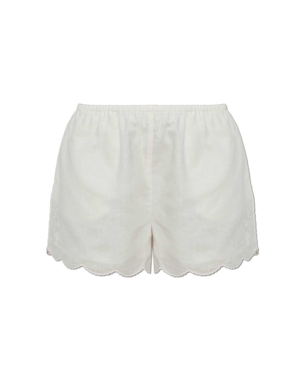 Posse White 'Odette' Shorts