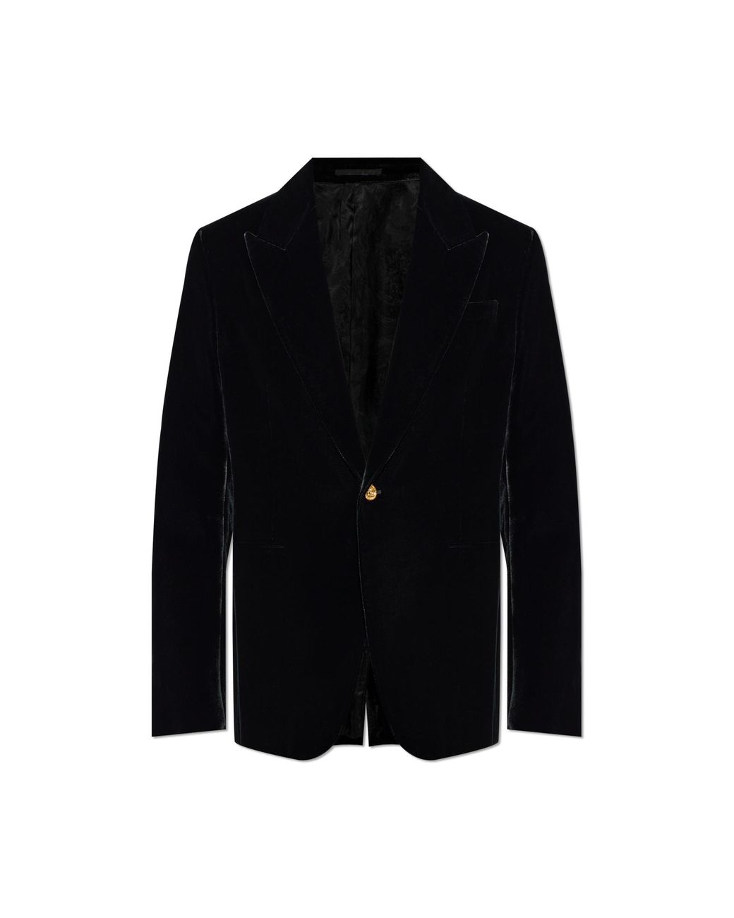 Versace Black Velvet Blazer for men