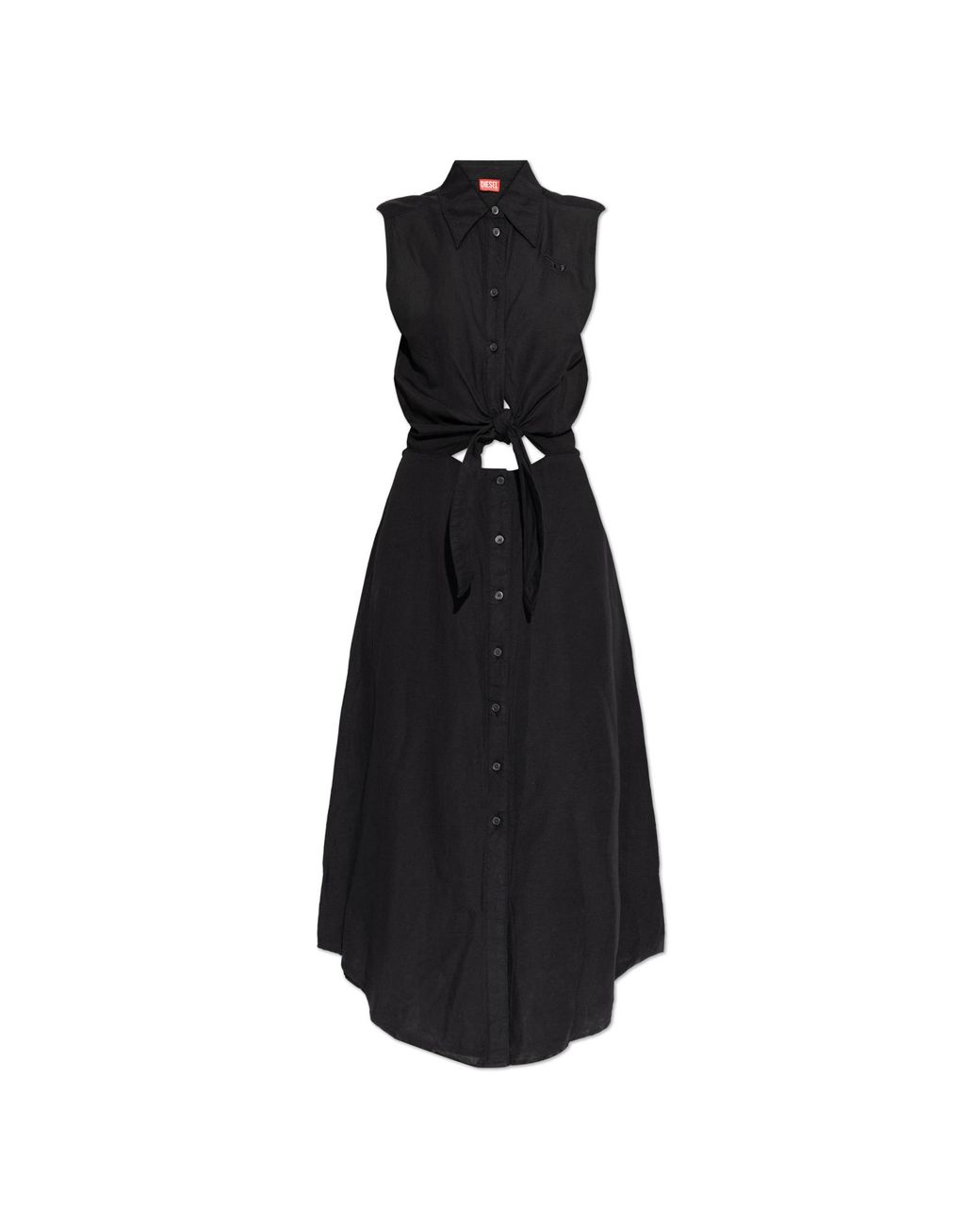 DIESEL Black Dress 'D-Elta-Sl'