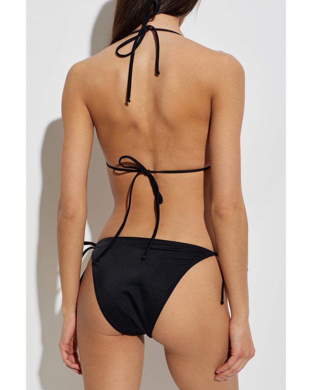 Moschino Black Bikini Bottom
