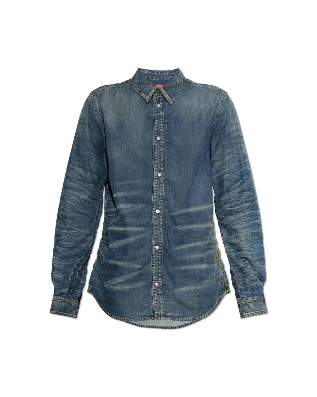 DIESEL Blue Shirt 'D-Synar-Fsj4' for men