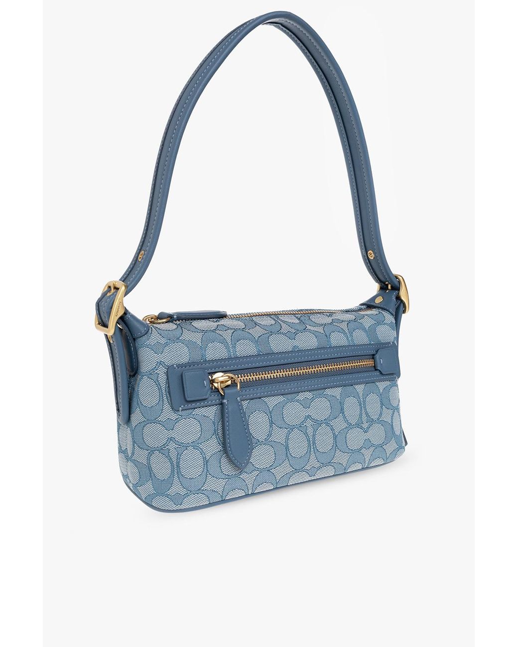 COACH Signature Jacquard Demi Bag in Blue | Lyst UK
