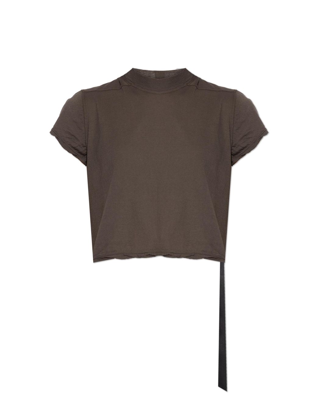 Rick Owens Brown Top With A Decorative Stripe
