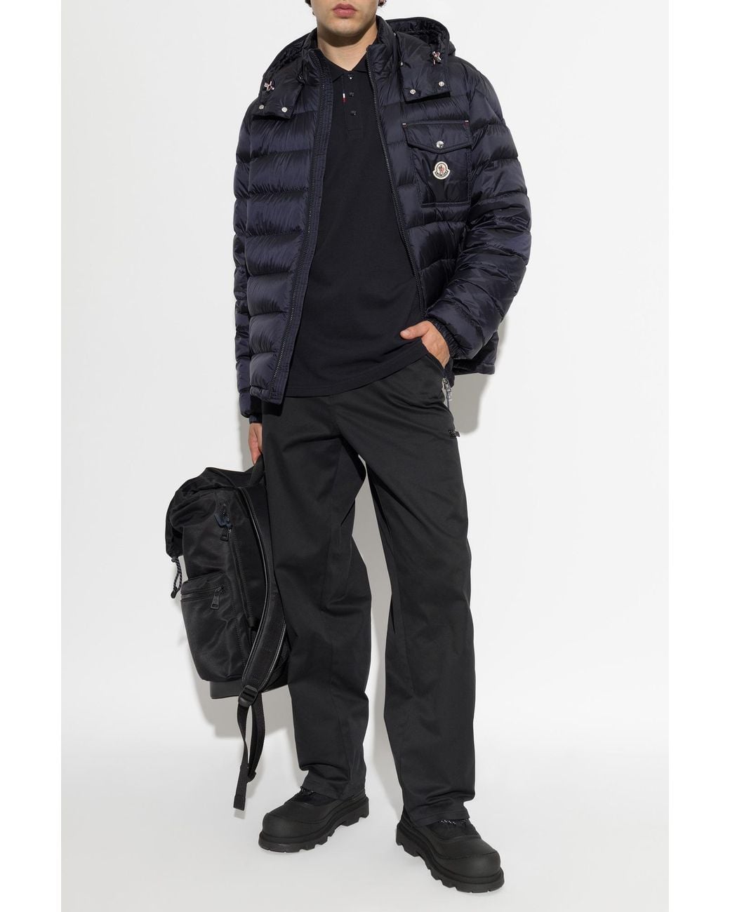Moncler Blue "Verith" Puffer Jacket for men