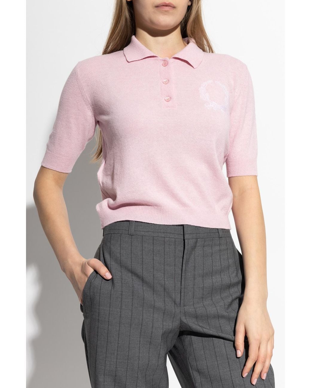 Moschino Black Knitted Polo