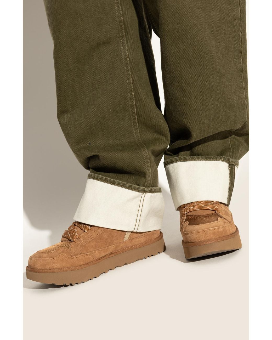 Ugg Brown Lowmel Sneakers for men