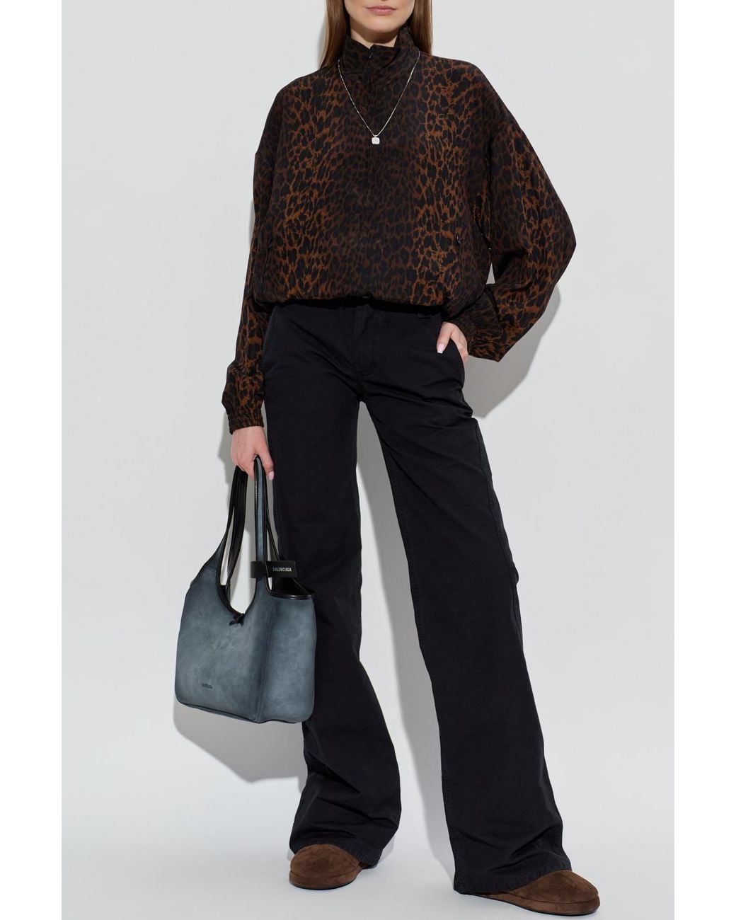 Balenciaga Black Trousers With Pockets