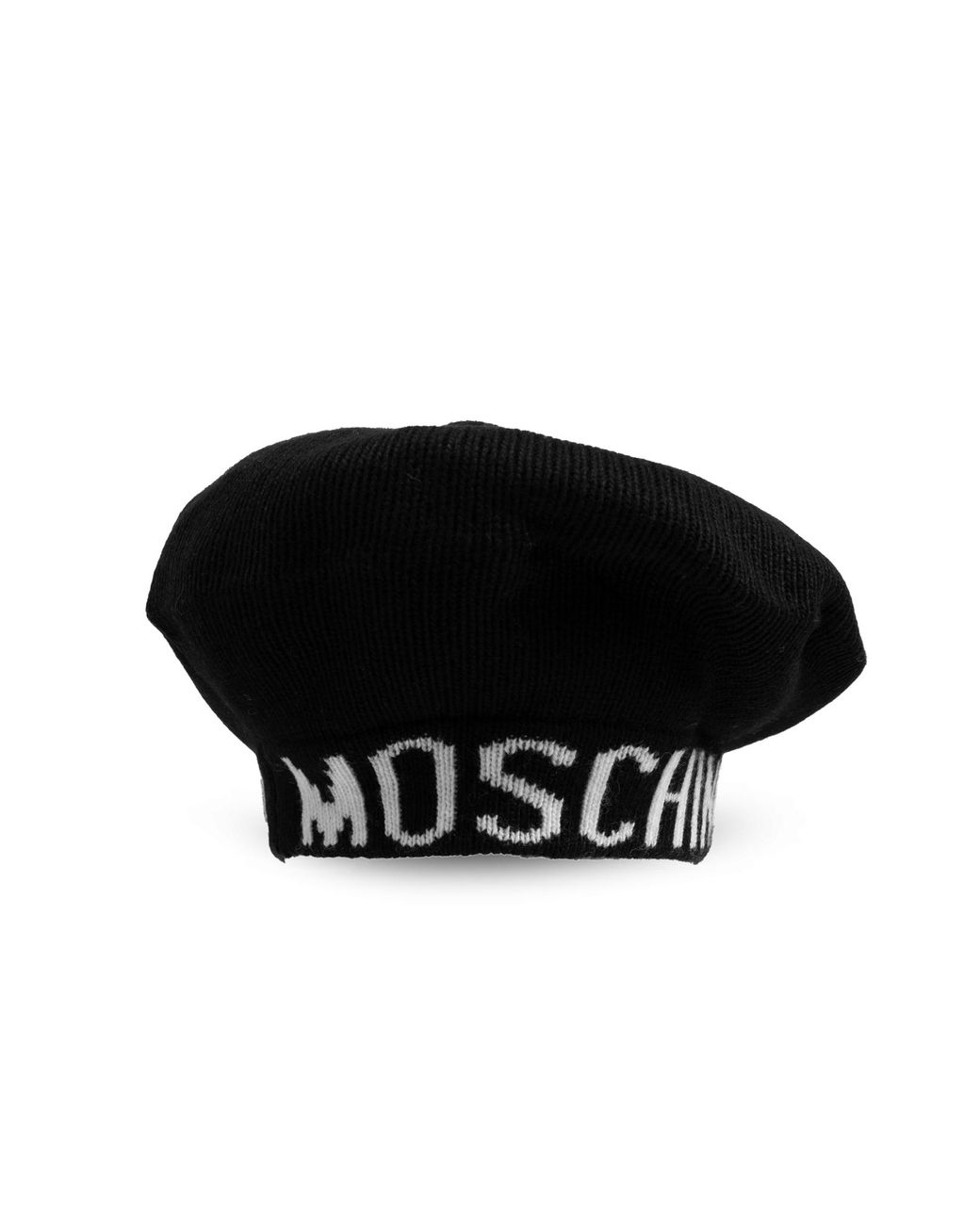moschino-BLACK-Beret-With-Logo  display picture 3