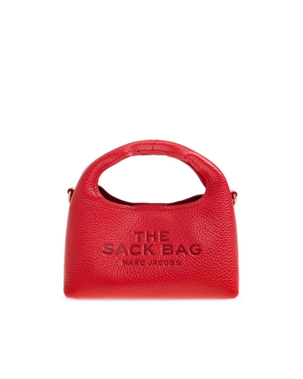 Marc Jacobs Red Bag With 'Micro' Logo