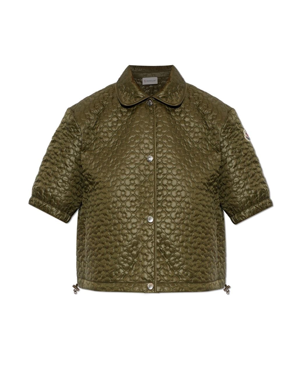 Moncler Green Quilted Shirt