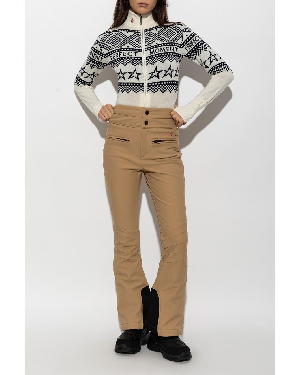 Perfect Moment White Long-Sleeve Wool Body