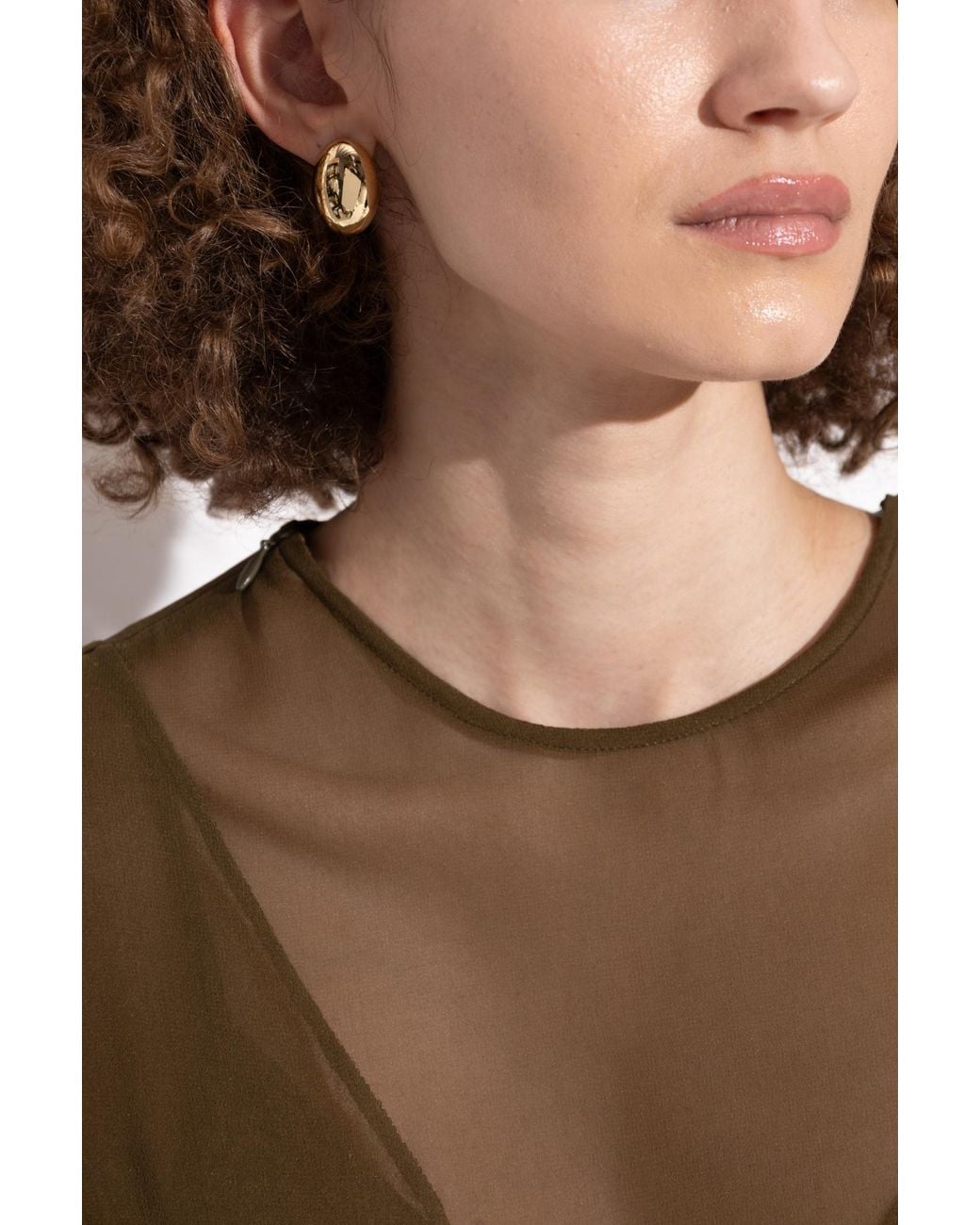 LIE STUDIO Natural Earrings "The Camille"