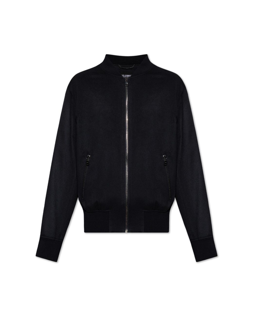 Dolce & Gabbana Blue Cashmere Jacket for men