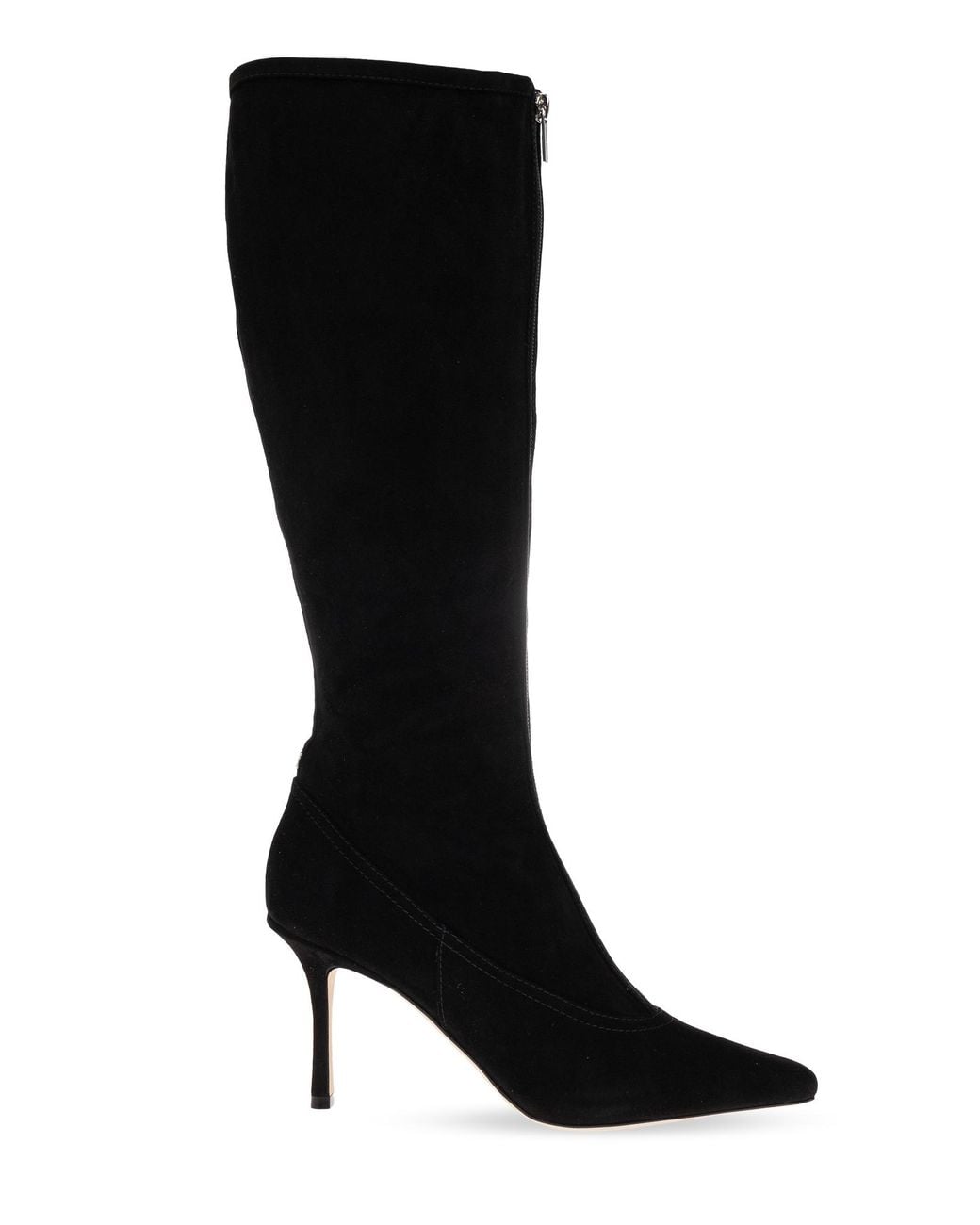 Jimmy Choo Black Jozi Heeled Knee-High Boots