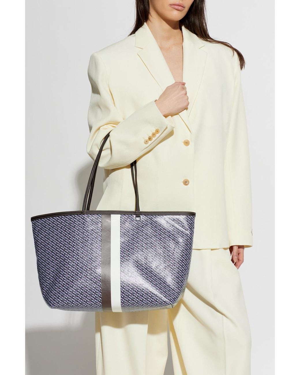 Tory Burch Multicolor Shopper Bag 'The Racer'