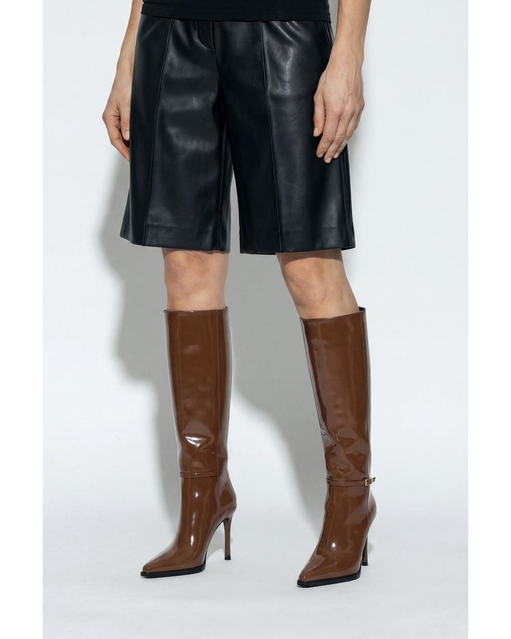 Stella McCartney Gray Altermat Bermuda Shorts