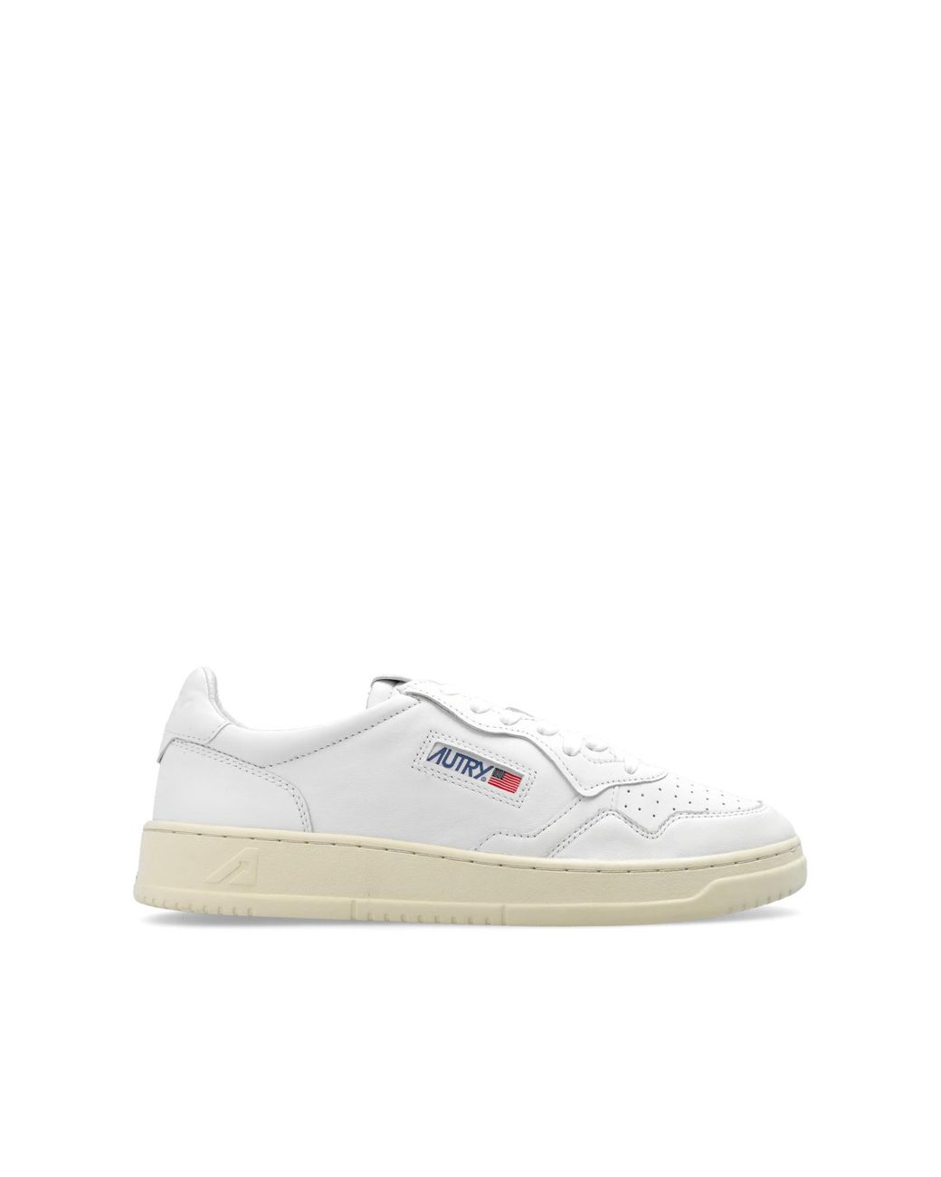 Autry White 'Medalist' Sneakers for men