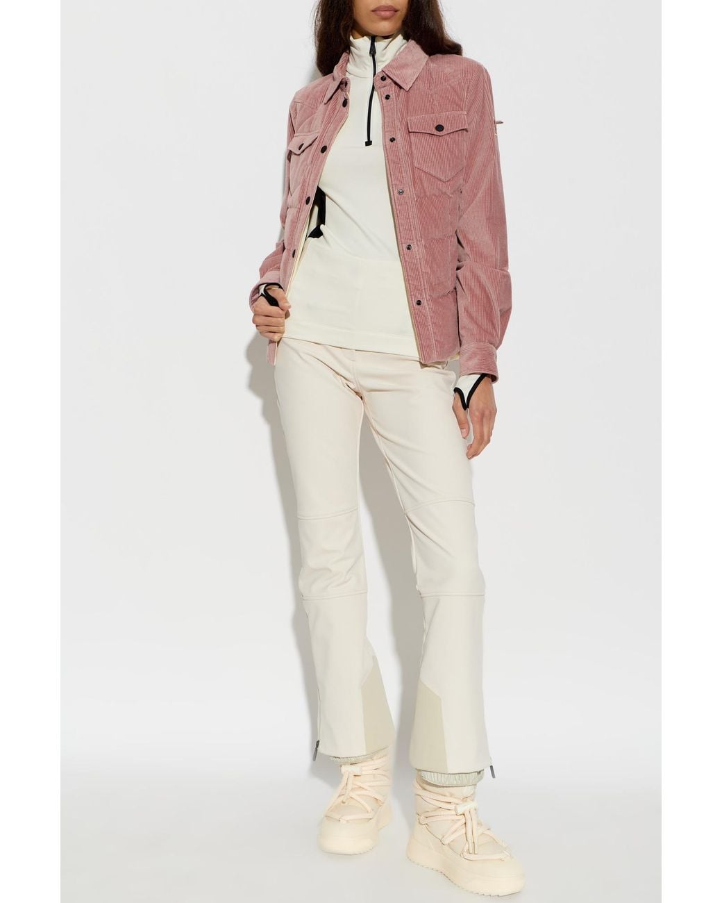 Moncler Pink Apres-Ski Down Jacket