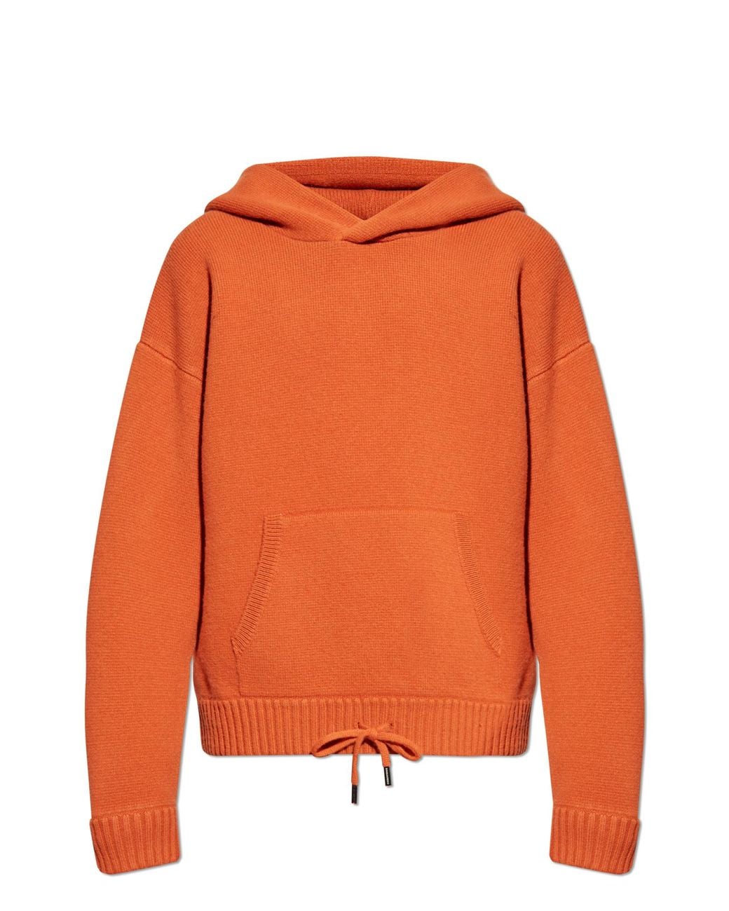 DSquared² Orange Wool Sweater for men