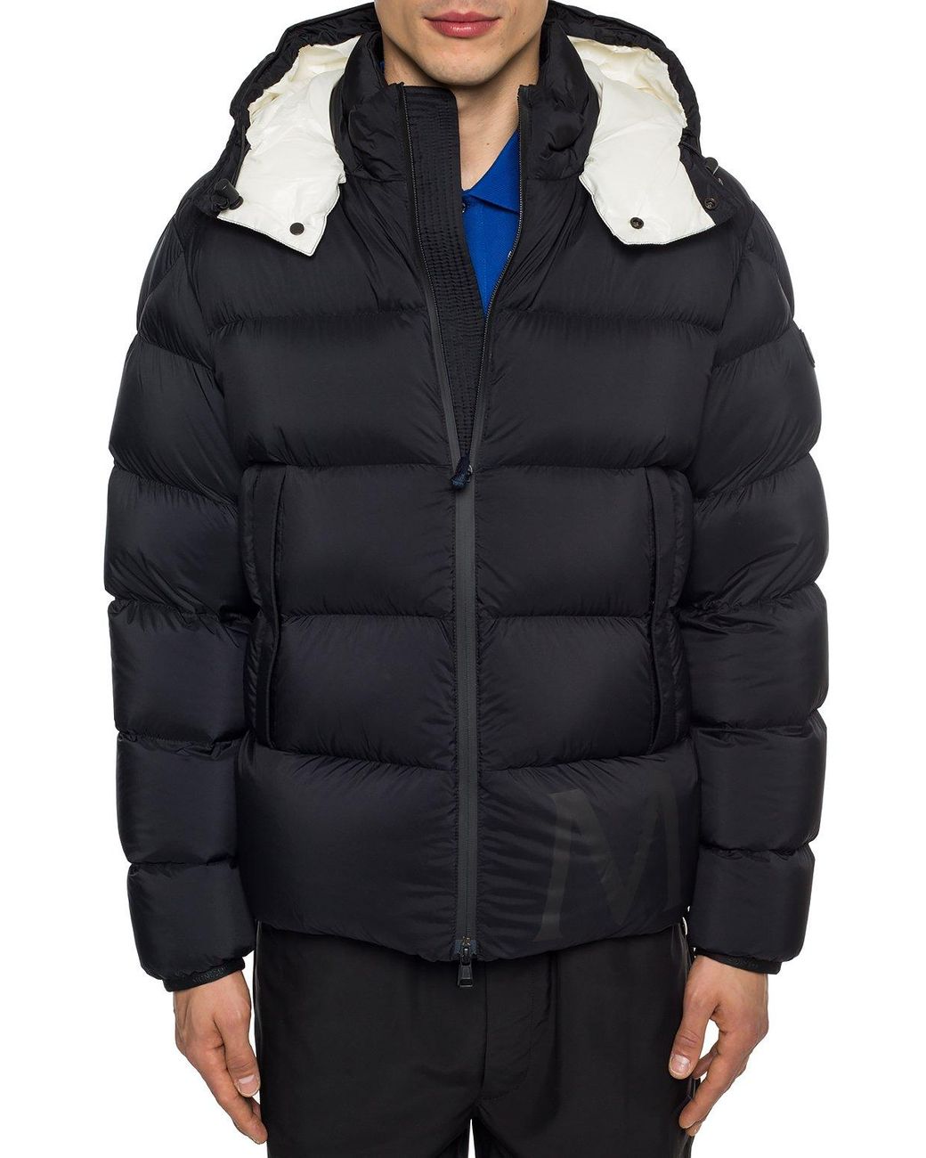 Moncler 'wilms' Quilted Down Jacket in Black for Men | Lyst UK