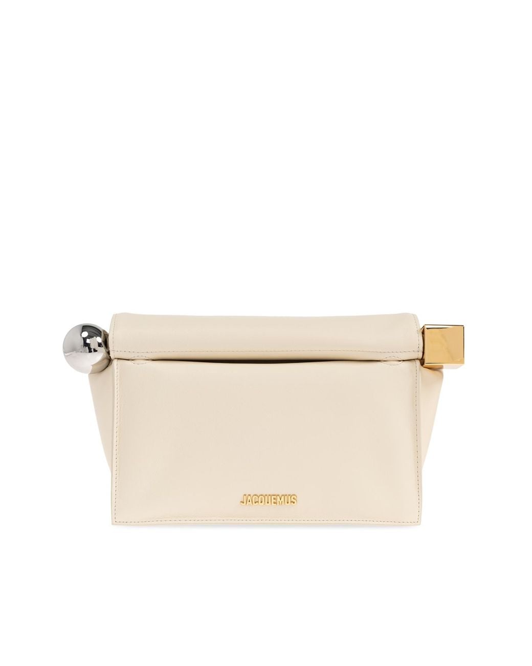 Jacquemus Natural Handbag "Rond Carré"