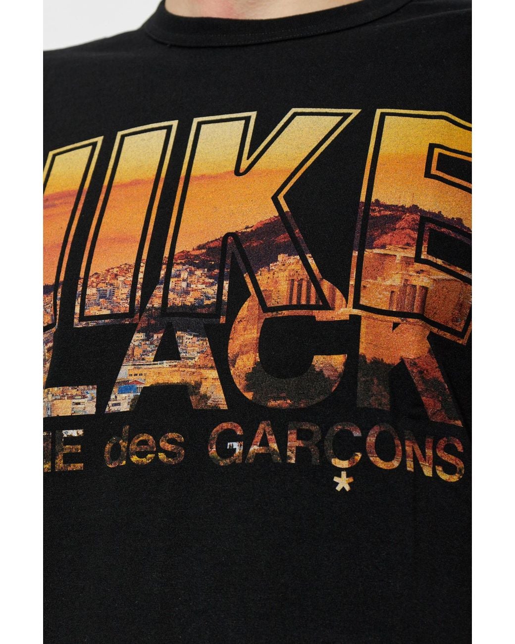 Comme des Garçons Black Comme Des Garcons X Nike T-Shirt for men