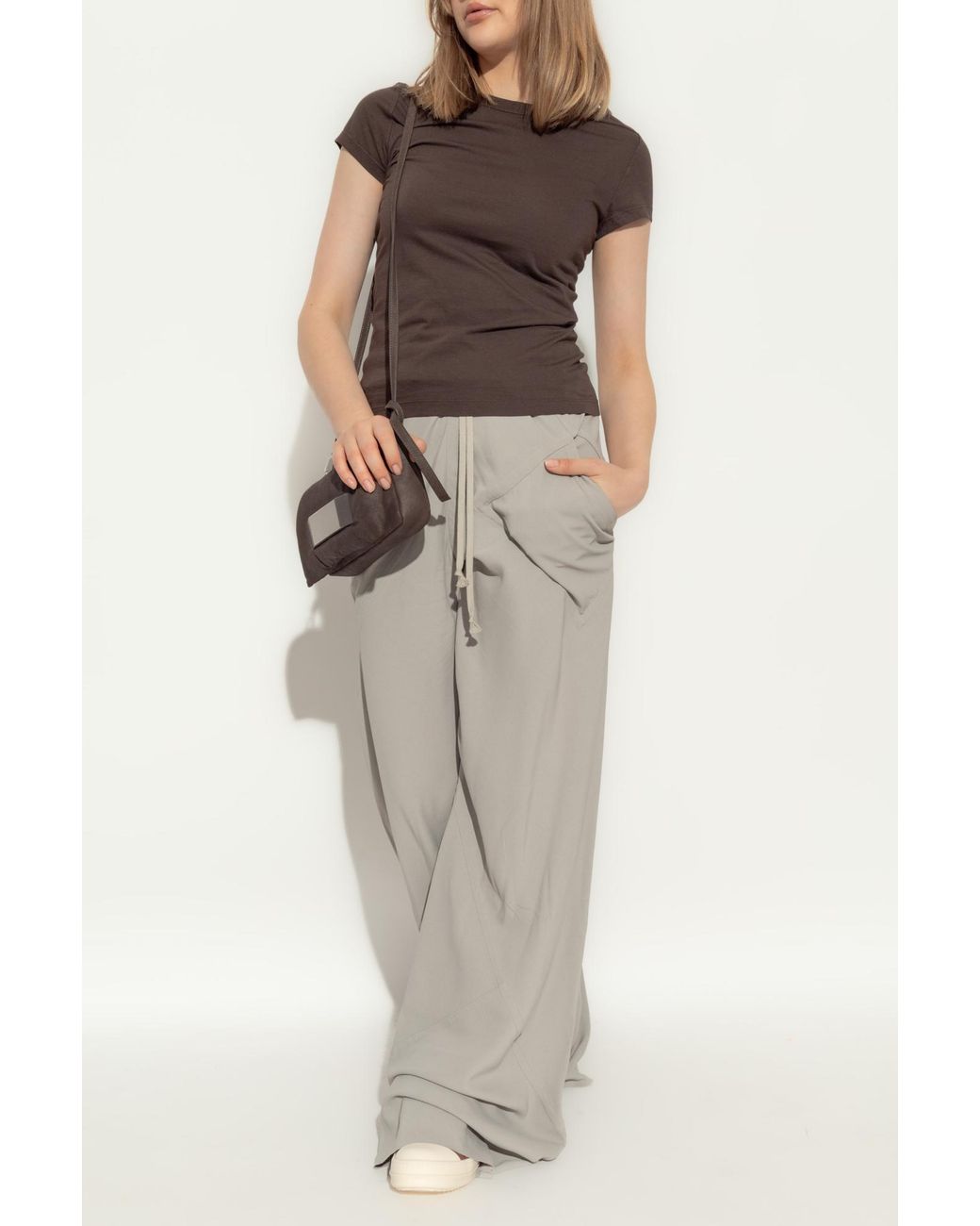 Rick Owens Brown T-Shirt Level T